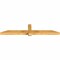 Ekena Millwork Eugene Rough Sawn Timber Gable Bracket, Western Red Cedar, 72"W x 15"H x 4"D x 4"F, 5/12 Pitch GBW072X15X0404EUG00RWR - alternate 3